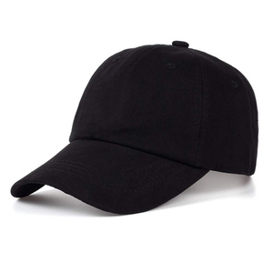 Nuevas gorras de béisbol bordadas a mano negras lisas para niños Estilo de tela común - Product Image 4