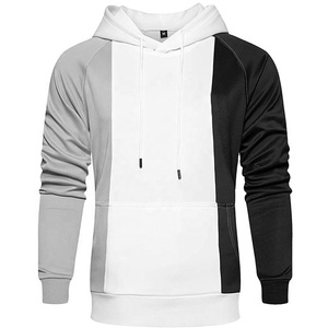 Pull à capuche rétro pour hommes, vêtement décontracté, cordon coulissant, rayé, manches longues, sweat-shirt court, vestes, - Product Image 1