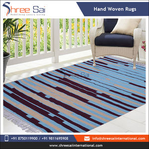 Juegos de alfombras bordadas rectangulares hechas a mano de algodón genuino moderno para uso de oficina y viaje último diseño tejido para compradores a granel - Product Image 6