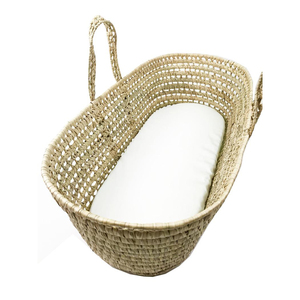 Indian Manufacturer of Premium Super Soft 100% Organic Cotton Bassinet Sheets - Product Image 1