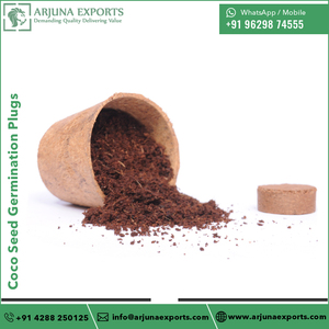 Tapones de germinación para arrancador de semillas de monedas de disco de turba de coco de grado agrícola para Raíces y crecimiento de plantas más fuertes - Product Image 4