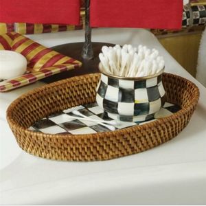 Bandeja de Servir de Cerámica Moderna Hecha a Mano en Vietnam, Bandeja de Porcelana para Café, Bandeja de Comedor, Plato para Frutas, Bandeja con Incrustaciones de Nácar - Product Image 3