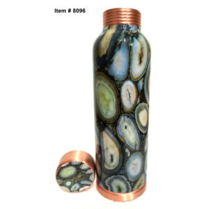 Highest Quality Copper Water Bottle Printed Copper Water Drinking Bottle for Decor and Gift at Reasonable Price - Product Image 5