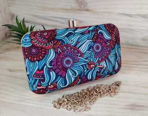 Antique and <b>Beautiful</b> Printed Box Clutch Purse Now Available on M <b>Creation</b> - Product Image 6