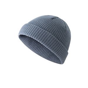 Gorro de punto unisex 100% acrílico sin dobladillo, redondeado, cálido para invierno, diseño personalizado, logotipo bordado, estilo con remache de lazo - Product Image 4