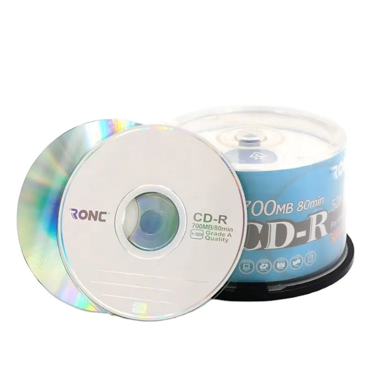 मूल RONC CD-R मुद्रण योग्य 700MB 52X गति खाली सीडी डिस्क