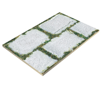 Diseño como celosía de flores en la pared, azulejos de pared de cerámica 3D exterior 300x450mm de la fábrica india de azulejos de cerámica