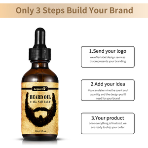 Arganrro – <span class=keywords><strong>huile</strong></span> d'amidon de <span class=keywords><strong>ricin</strong></span> sans cruauté, <span class=keywords><strong>huile</strong></span> hydratante biologique pour la croissance de la <span class=keywords><strong>barbe</strong></span>, 30 Ml - Product Image 5