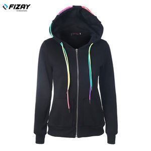 Sweat-shirt 100 coton pour femmes, Logo personnalisé, sweat-shirt surdimensionné, col ras du cou, robe à capuche imprimé, broderie, 2021, vêtements OEM - Product Image 6