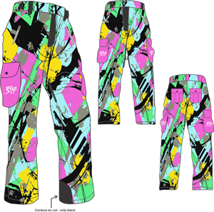 Pantalón cargo personalizado de alta calidad estirable 6 bolsillos con cremallera impermeable bloqueador de viento Pantalones rectos disponibles al por mayor - Product Image 6