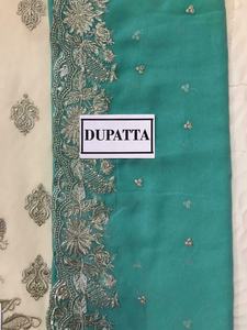 2022 pakistanais indien concepteur soie Salwar robe Collection robe de mariée en mousseline de soie avec tissu Shalwar pour Eid vente robe - Product Image 6