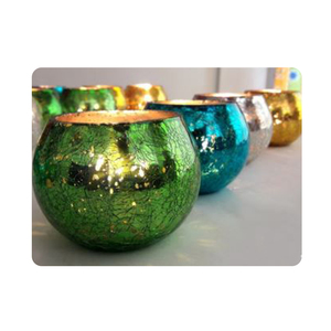 Bougeoir fantaisie en verre personnalisé, chandelier de styliste découpé - Product Image 1