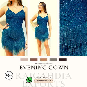 ชุดราตรีปักเลื่อมเต็มตัว สไตล์งานปาร์ตี้สุดหรู คอลเลคชั่นใหม่ล่าสุดสำหรับผู้หญิง โดดเด่นด้วยดีไซน์เอวธรรมชาติ มีจำหน่ายในราคาขายส่ง - Product Image 4