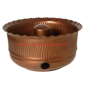 Cobre Antiqui Metal Manguera de jardín Maceta maceta - Product Image 1