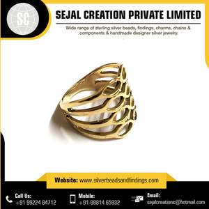 Anillos finos tribales de Plata de Ley 925 Joyería única de boda y Aniversario - Product Image 4