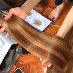 Cheveux Remy vietnamiens 100% vrais cheveux humains droits et soyeux pour femmes meilleure qualité - Product Image 4