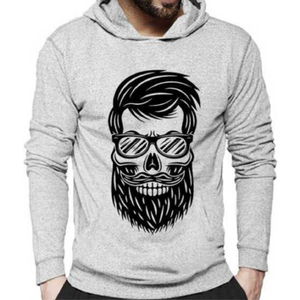 Nouveau style de pulls à capuche pour hommes, logo personnalisé imprimé brodé 100% coton, méthode d'impression bouffante en tissu épais uni à la mode - Product Image 1
