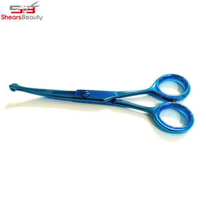 Tijeras DE SEGURIDAD ecológicas de calidad profesional, nuevas tijeras de aseo para mascotas para el cuidado de perros, aseo de limpieza profesional - Product Image 6