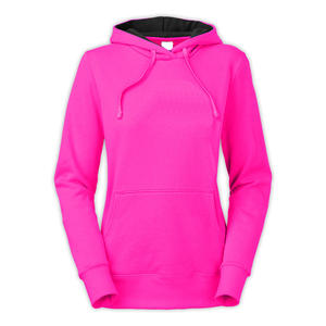 เสื้อฮู้ดผู้หญิงไซส์ใหญ่ ราคาโรงงาน สำหรับฤดูใบไม้ร่วงและฤดูหนาว สีพื้น ผ้าฟลีซแบบลำลอง ซักแล้ว - Product Image 4