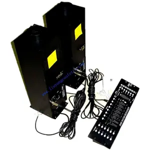 Toptan dj denetleyici 200-Sprey yangın makinesi alev projektör yangın alev sahne makinesi etkisi alev makinesi DMX kontrolü ile düğün için DJ sahne olay