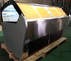 Trung Quốc Nhà Máy Giá Gelato Lạnh Trường Hợp/Ice Cream Hàng Loạt Hiển Thị Sâu Tủ Đông - Product Image 6