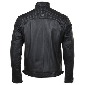 Chaqueta de cuero PU de alta calidad para hombre, recién llegado, diseño informal con cuello levantado para invierno, chaquetas de motociclista para montar en motocicleta - Product Image 6