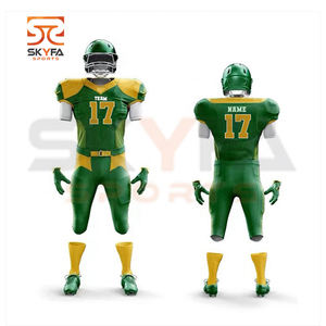 Uniforme deportivo para hombre, uniforme de fútbol americano, sublimación personalizada, último diseño, nuevo estilo - Product Image 1