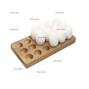Simple Design Wood <b>Egg</b> Rack Greatest Quality Customized Size Kitchen <b>Egg</b> Holder For Wholesale Supplier - Product Image 1
