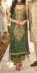 ชุดเดรสกางเกงขายาวสวยปักลายด้วยลูกปัดแก้วคริสตัล,DABKA,เหมาะสำหรับใส่ไปปาร์ตี้/งานแต่งงาน @ 2022 - Product Image 2