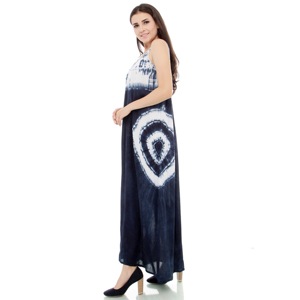Bán Buôn Tùy Chỉnh 100% Rayon Của Phụ Nữ Maxi Dress Thoáng Khí Voan Giản Dị Khu Nghỉ Mát Mặc <span class=keywords><strong>In</strong></span> Sản Xuất <span class=keywords><strong>Bali</strong></span> DR004-005R2-F Mới - Product Image 3