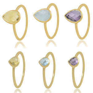 Anillo de Plata de Ley 925 con Amatista Natural Multicolor, Fabricación Clásica al por Mayor, Disponible en Existencia, Precio Bajo - Product Image 4