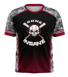 Venta al por mayor personalizado de alta calidad diseño nacional sus hombres Softball Jerseys sublimado Softball Jersey manga longitud - Product Image 4
