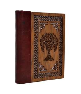 Cut <b>Work</b> Journals New Design Tree of Life Creative Eco Friendly Wooden Cover Office Notebooks 120 Pages - Product Image 2