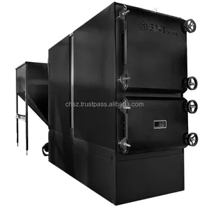 Caldeira de carvão faci preto 645 kw eficiência até 93% graças para perfeita troca de calor, caldeira industrial