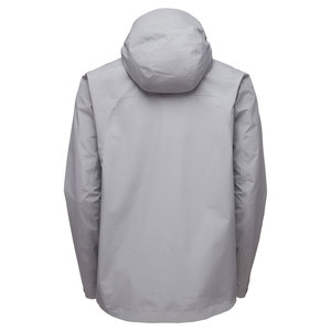 Chubasquero resistente al agua para hombre, impermeable, de alta calidad, con cremallera, de manga larga, a la moda, color rojo liso, con capucha - Product Image 6