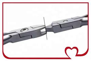 Pince à torsion orthodontique dentaire en acier inoxydable de haute qualité, manuelle, certifiée CE, garantie 5 ans, logo personnalisé - Product Image 2