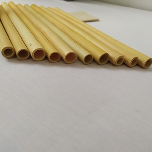 หลอดไม้ไผ่ธรรมชาติและออร์แกนิกเป็นมิตรต่อสิ่งแวดล้อมพร้อมโลโก้กำหนดเองทำจากนกฮูกและช้อนเวียดนาม - Product Image 2