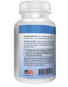 Supplément de vitamines Fabriqué aux États-Unis Produits de soins pour hommes. Booster d'énergie à base de plantes pour hommes Vitaminas Supplemento De Salud Americanos - Product Image 3