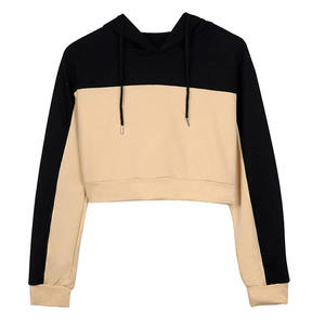 2025 femmes pull Streetwear à capuche imperméable Gym haut court sweats à capuche pull Offre Spéciale - Product Image 1