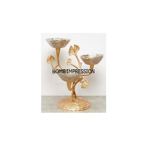 Cuenco adjunto de 2 compartimentos con acabado antiguo de latón, centro de mesa de la más alta calidad, cuenco decorativo y para servir, gran oferta - Product Image 6