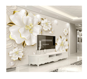 Murale 3D di Lusso con Effetto Geometrico per <span class=keywords><strong>Rivestimento</strong></span> Pareti - Product Image 1