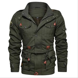 Winter Varsity Jacket Men's Women's Custom Outdoor Windproof Waterproof Plus Size Wool/Polyester Workwear - Product Image 6