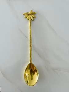 ช้อนผงทองเหลืองดีไซน์สำหรับร้านอาหารใช้ทำด้วยมือและขัดเงาคุณภาพดีที่สุดสำหรับราคาอินเดีย - Product Image 4