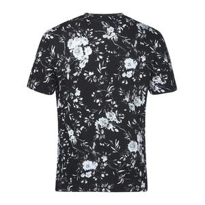 T-shirt tricoté pour homme à col rond 100 % coton, infroissable, écologique, respirant, à manches courtes, imprimé, léger, long, vente en gros - Product Image 6