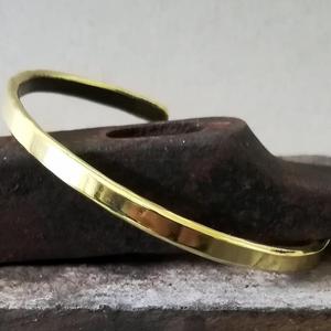 Pulsera de Latón para Hombre Hecha a Mano, la Felicidad - Product Image 1