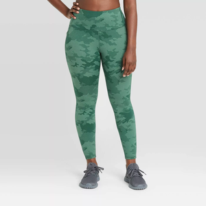 Wholesale Best Selling 100% Top Good Quality Custom logo Printed Two Piece Women <b>Leggings</b> And Bra Sets - Product Image 2