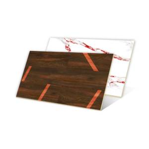 High Resolution Marble Design Full Polished Glazed Vitrified Ceramic Gres Porcelain Tiles 600x1200mm for Corporate Company. - Product Image 4