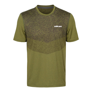 Nouveau design à manches courtes col rond sport musculaire hommes Fit hommes t-shirts de course - Product Image 6