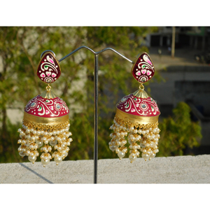 Pendientes de aro hechos a mano para niñas y mujeres - Product Image 4