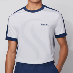 T-shirt décontracté pour homme taille adulte 2023, fabriqué dans les meilleurs matériaux, 100% coton, avec logo personnalisé, écologique, séchage rapide - Product Image 2